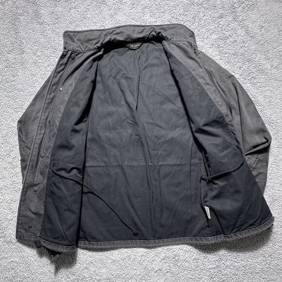 FOB Factory Navy Military Style Jacket Heavyweight Zip Made ini Japan S - Picture 10 of 12